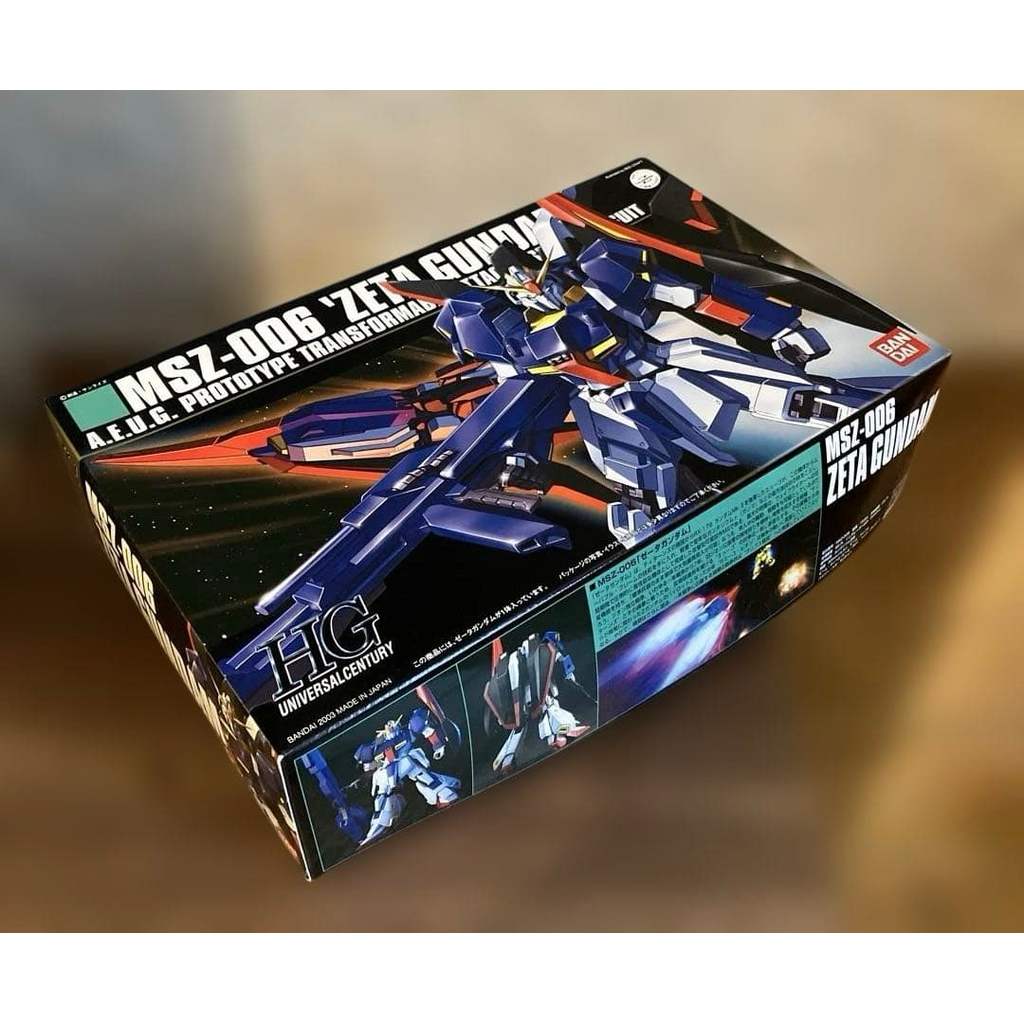 【Direct from Japan】โมเดลกันดั้ม Zeta Gundam HG MSZ-006 ZETA GUNDAM ขนาด 1/144 ยังไม่แกะกล่อง【Japan E