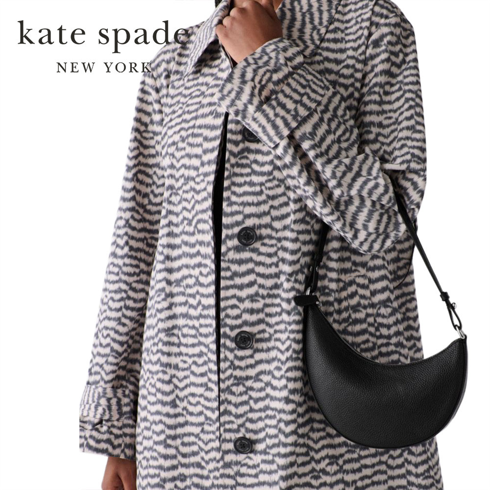 Kate Spade حقيبة كتف Duo Mini — أسود/فضي — صورة 5