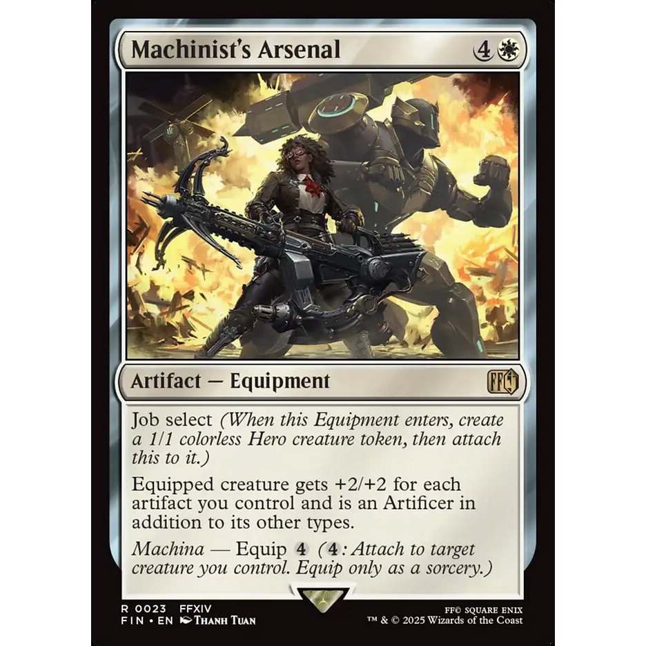 Machinist's Arsenal การ์ด Magic the Gathering [MTG] ของแท้