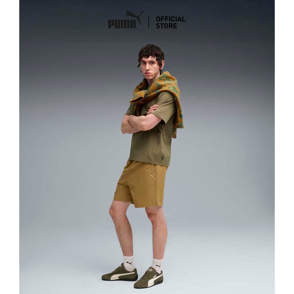 PUMA Prime/Select กางเกงขาสั้น MMQ สำหรับผู้ชาย สีน้ำตาล - 63229769