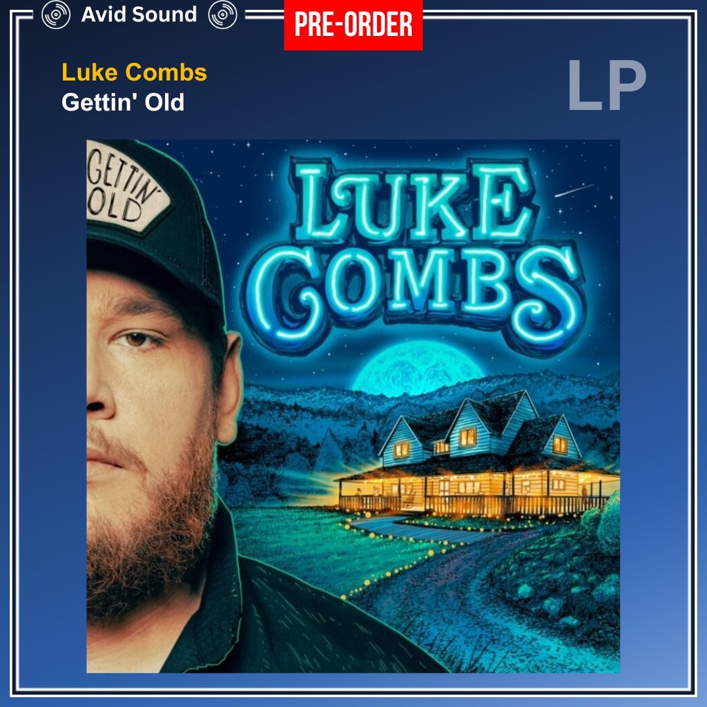 Pre-Order แผ่นเสียง Luke Combs Gettin' Old ใหม่ ซีล Luke Combs Vinyl LP