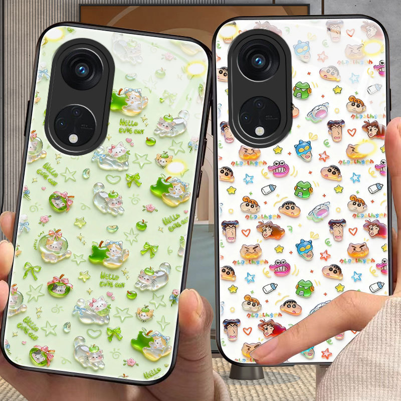 อะนิเมะปลอกสําหรับ OPPO a98,a71,a72,a73,a74,a76,a77/s,a78,a79,a83,a91,a92,a93,a94,a95,a9,f5,f9,f5,f9
