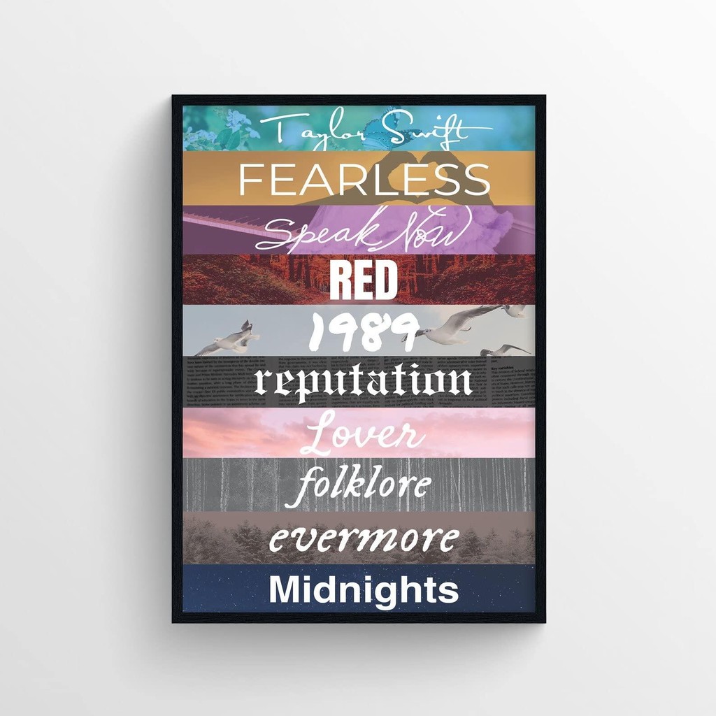 Taylor%Swift โปสเตอร์ The Eras Tour Taylors% รุ่น Taylor% อัลบั้ม Wall Art พิมพ์ตกแต่งบ้าน, Taylor %