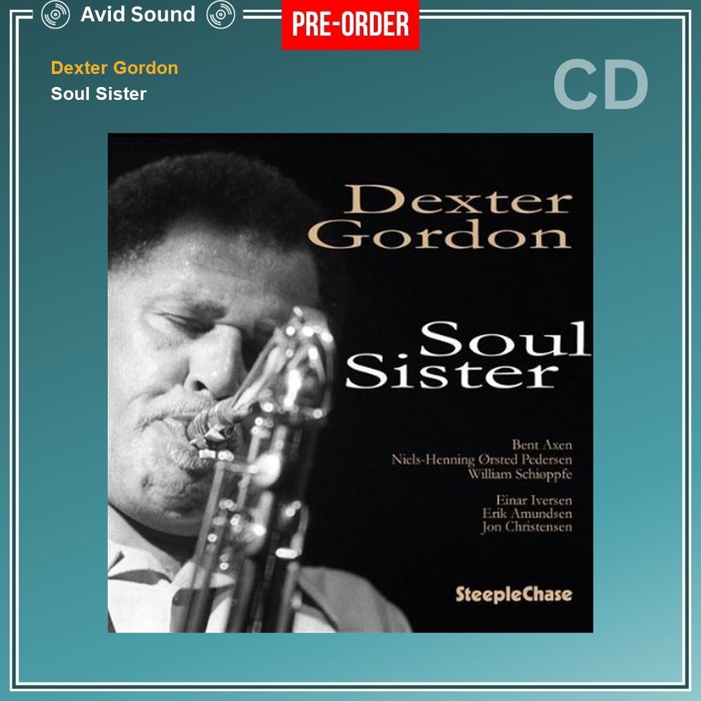 Pre-Order CD แผ่นซีดี Dexter Gordon Soul Sister ใหม่ ซีล Dexter Gordon CD
