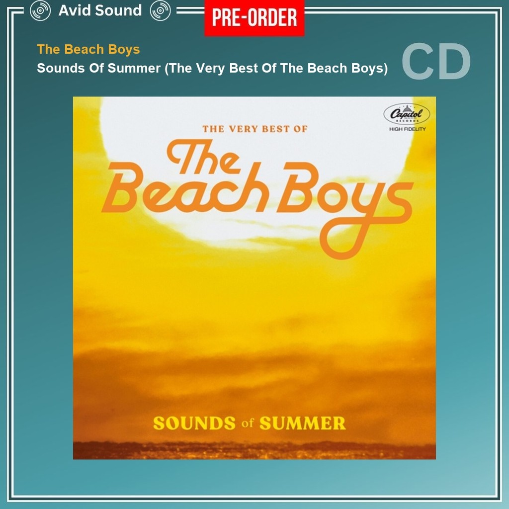 Pre-Order CD แผ่นซีดี The Beach Boys Sounds Of Summer (The Very Best Of The Beach Boys) ใหม่ ซีล The
