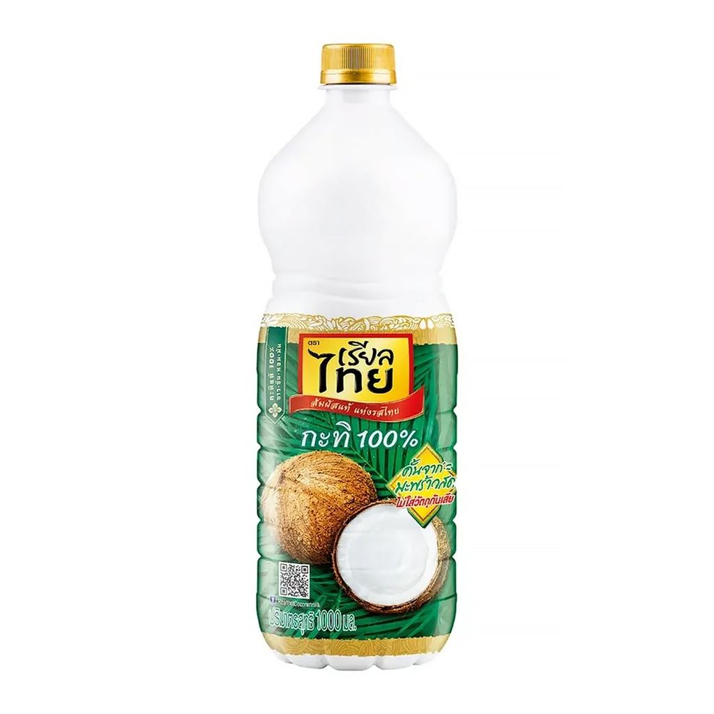 [สินค้าส่งด่วน] เรียลไทย กะทิ 100% 1000 มล.