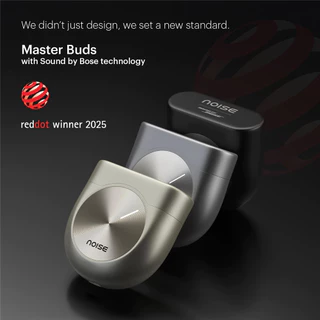 Noise Master Buds - หูฟังบลูทูธ True Wireless Sound By Bose ตัดเสียงรบกวน ANC แบต 44 ชม. | กันน้ำ IPX5 | Bluetooth 5.3