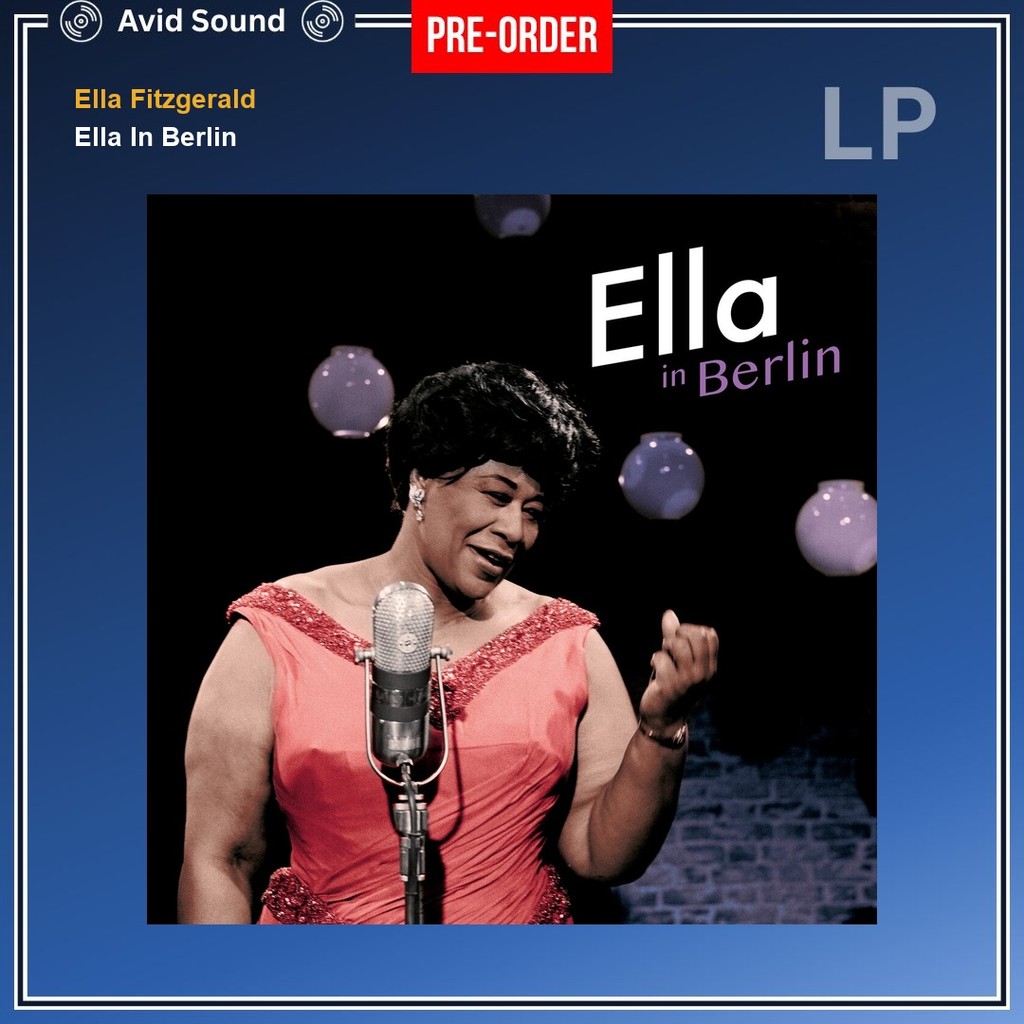 Pre-Order แผ่นเสียง Ella Fitzgerald Ella In Berlin ใหม่ ซีล Ella Fitzgerald Vinyl LP