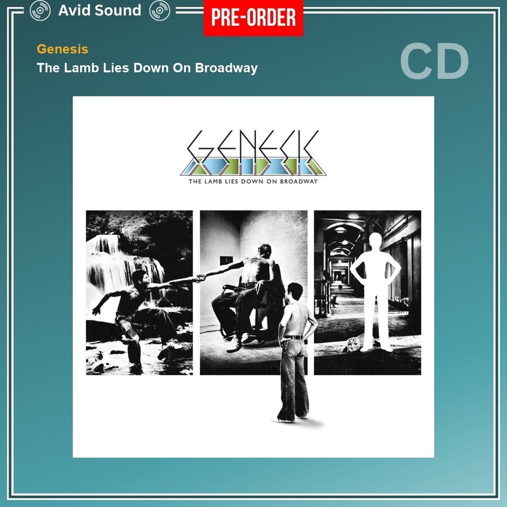 Pre-Order CD แผ่นซีดี Genesis The Lamb Lies Down On Broadway ใหม่ ซีล Genesis CD