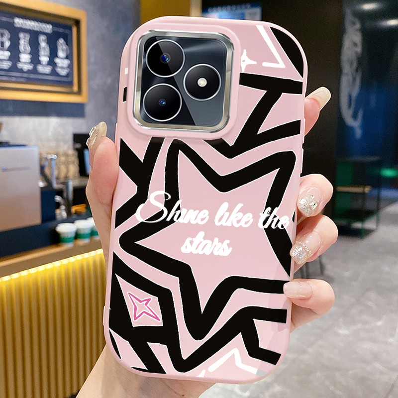เคส ใช้ได้กับRealme C53 C51 C51s Note 50 Narzo N53 เคสLittle Star Soft Cover