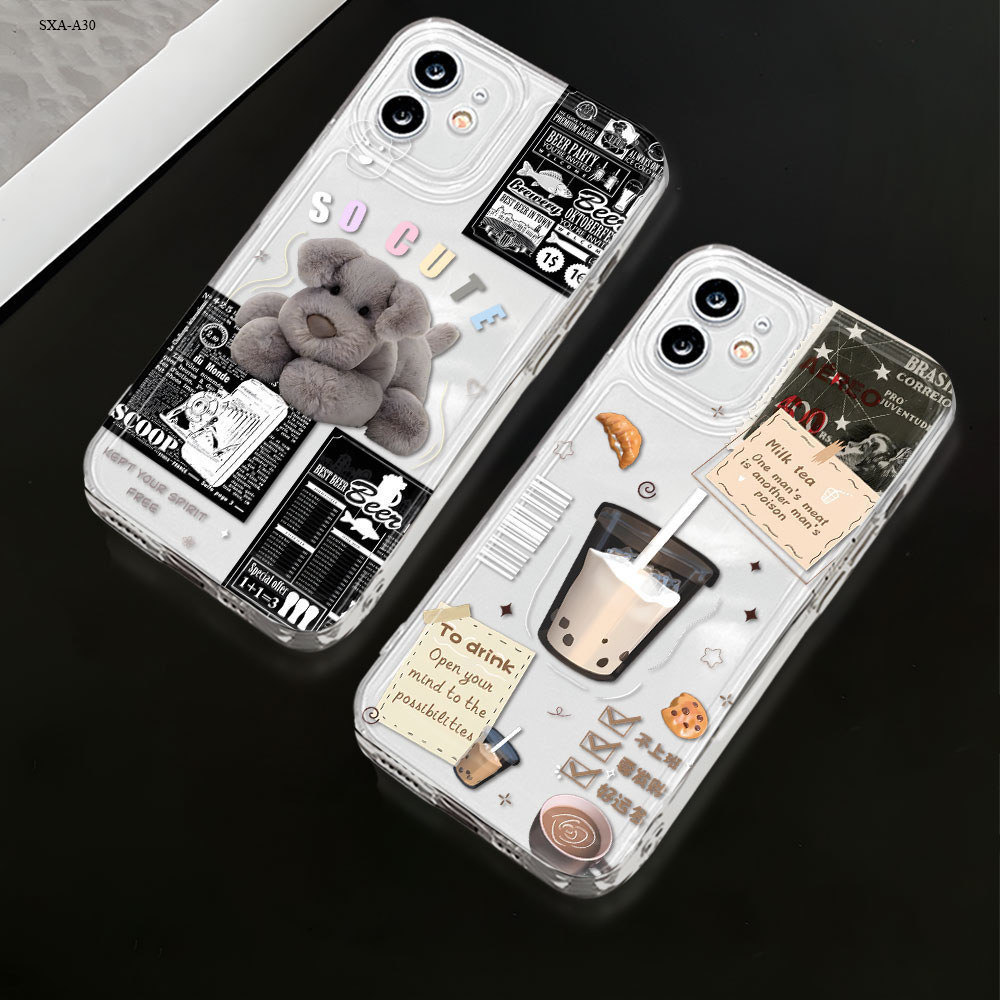 เคสนุ่ม For Samsung Galaxy A73 A71 A56 A55 A54 A53 A52 A52S A51 A50 A50S A31 A30 A30S 4G 5G เคสโทรศัพท์ เคสซัมซุง TPU KK