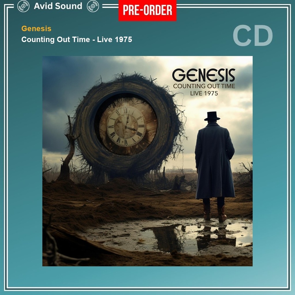 Pre-Order CD แผ่นซีดี Genesis Counting Out Time - Live 1975 ใหม่ ซีล Genesis CD