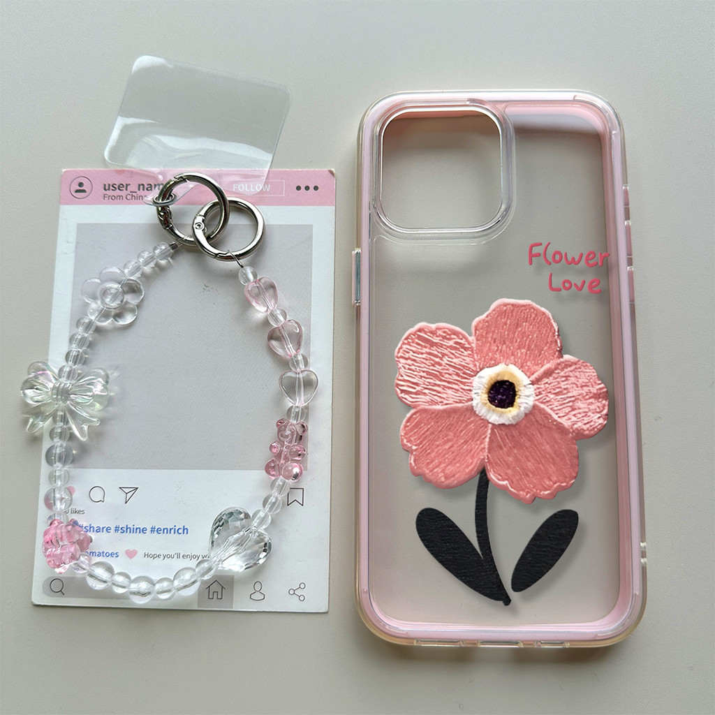 [เคส Infinite] เคสพิมพ์ลายดอกไม้ Hp Iphone 13 Pro Max 17 Pro Max Ip 12 11 Ip 15 Pro Ip 14 Plus 16 Pl