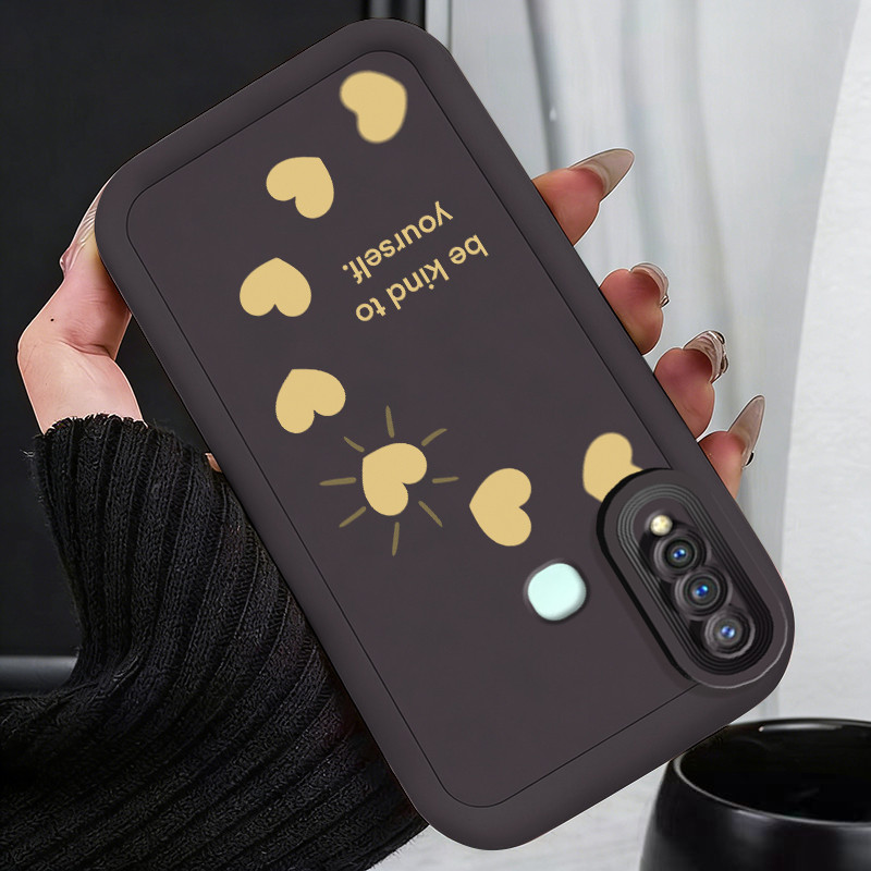 HP Phone Case สําหรับ VIVO Y19 Y5s U3 U20 Z5i Case Simple heart รูปแบบ Silicone Case Cesing Softcase