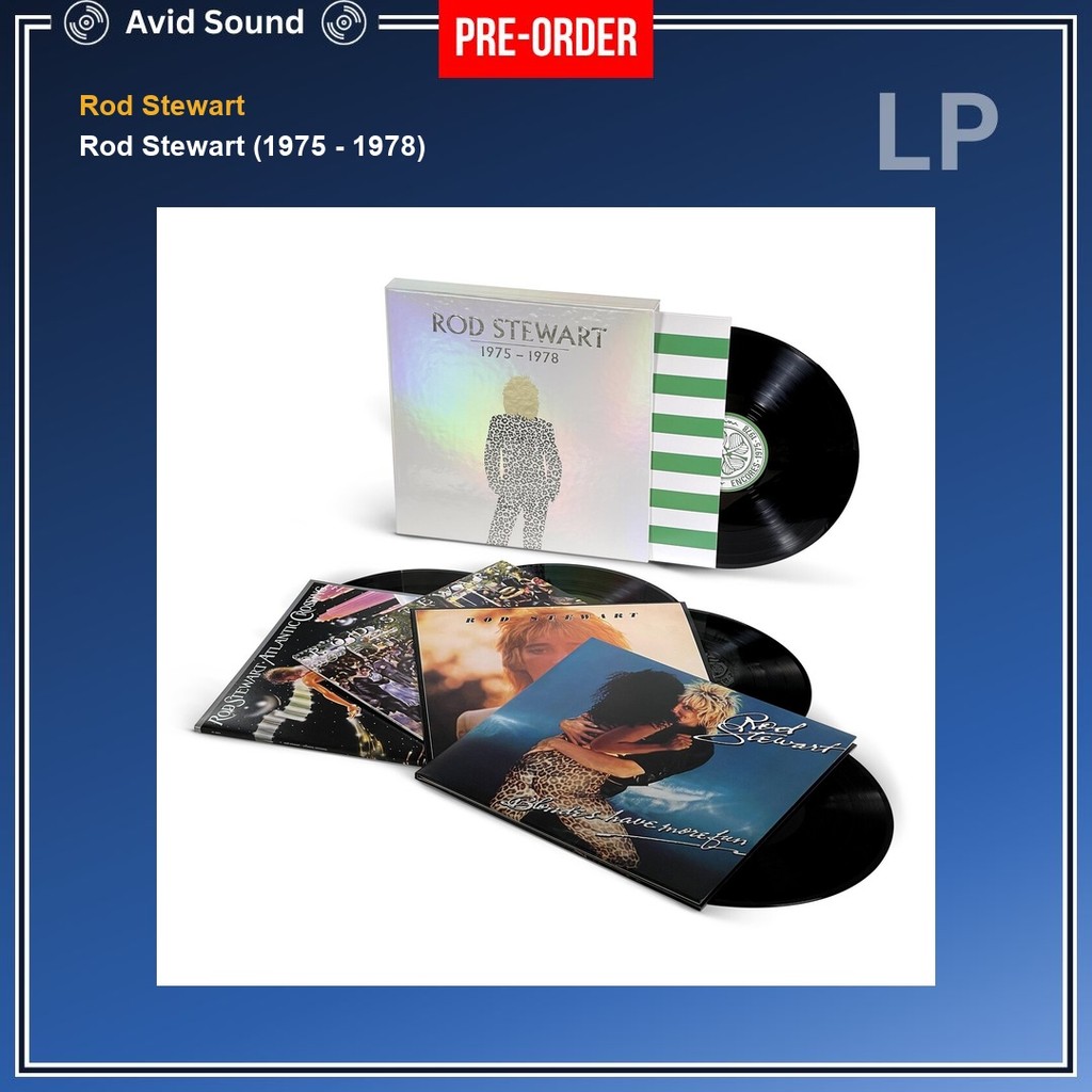 Pre-Order แผ่นเสียง Rod Stewart Rod Stewart (1975 - 1978) ใหม่ ซีล Rod Stewart Vinyl LP