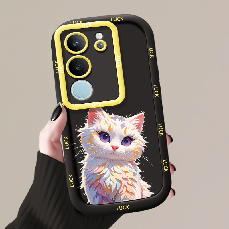 VIVO V29 5G V29E 5G V29 Pro 5G Case เคสการ์ตูนแมวน่ารัก