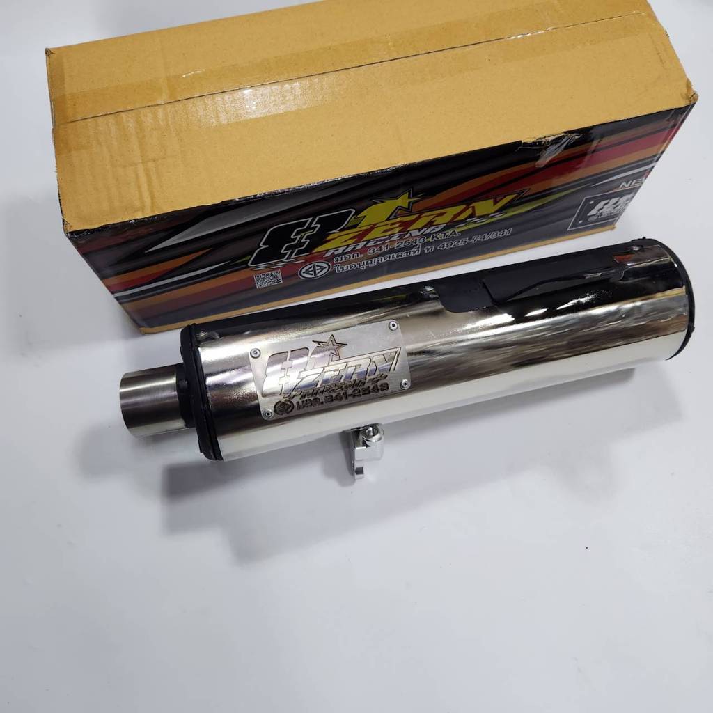 ZERN8.1 ปลายท่อ SONIC ป้ายสแตนเลสตัวใหม่ จุกเลส ***มีมอก.***