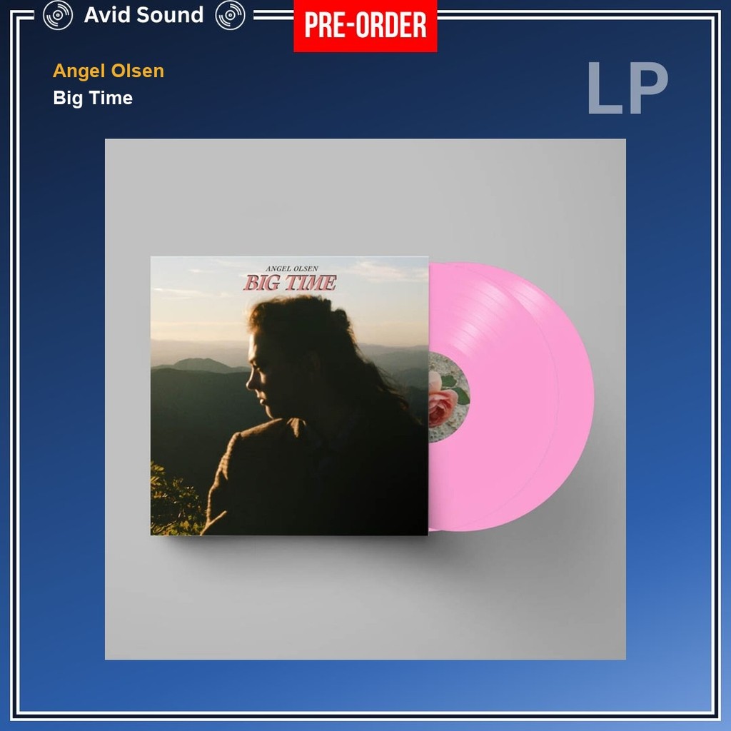 Pre-Order แผ่นเสียง Angel Olsen Big Time ใหม่ ซีล Angel Olsen Vinyl LP