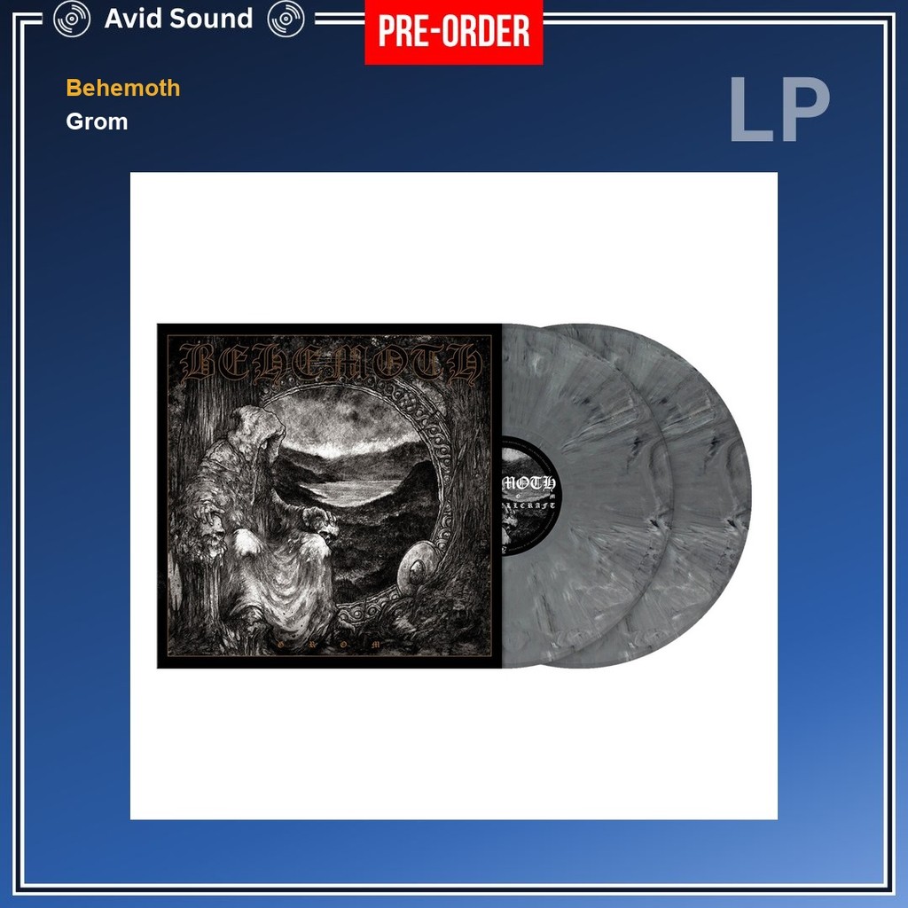 Pre-Order แผ่นเสียง Behemoth Grom ใหม่ ซีล Behemoth Vinyl LP