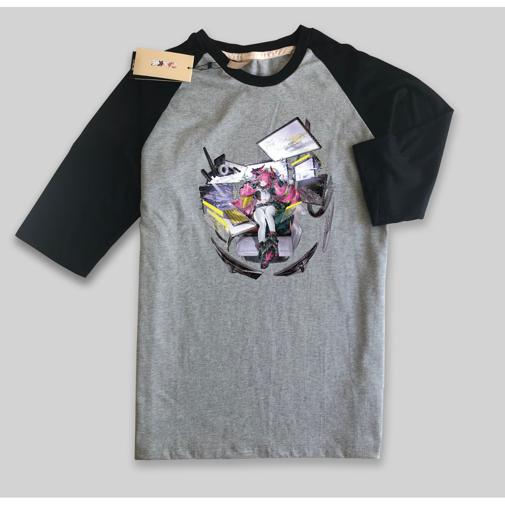 Arknights Endfield Yvonne Gaming Raglan เสื้อยืด