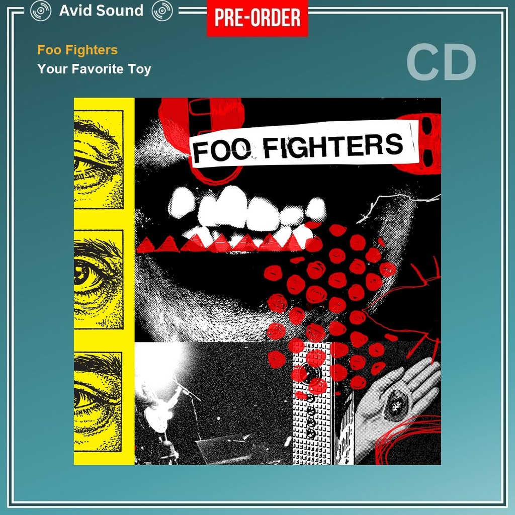 Pre-Order CD แผ่นซีดี Foo Fighters Your Favorite Toy ใหม่ ซีล Foo Fighters CD