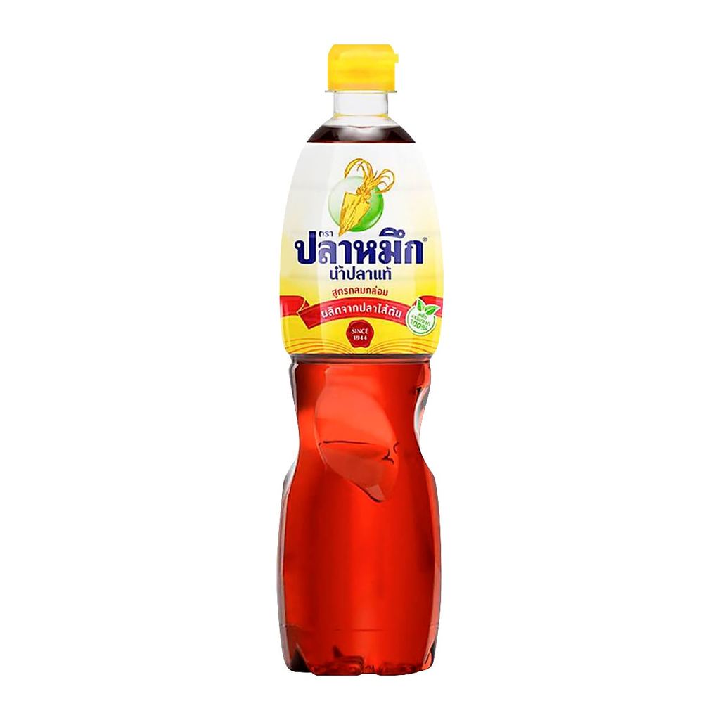 [สินค้าส่งด่วน] ปลาหมึก น้ำปลาแท้ ฉลากเหลือง 700 มล.