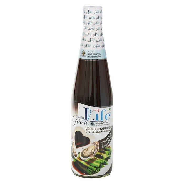 [สินค้าส่งด่วน] กู๊ดไรฟ์ ซอสหอยนางรม สูตรลดเกลือโซเดียม 60% 500 มล.