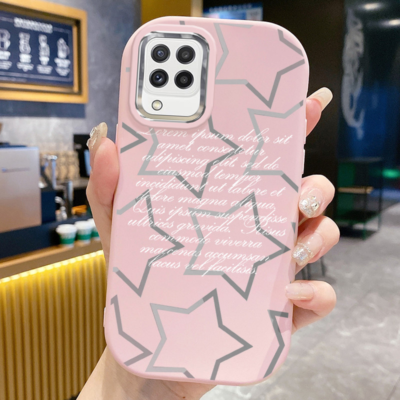 เคส ใช้ได้กับ Samsung A22 M22 M32 เคสแฟชั่นน่ารัก
