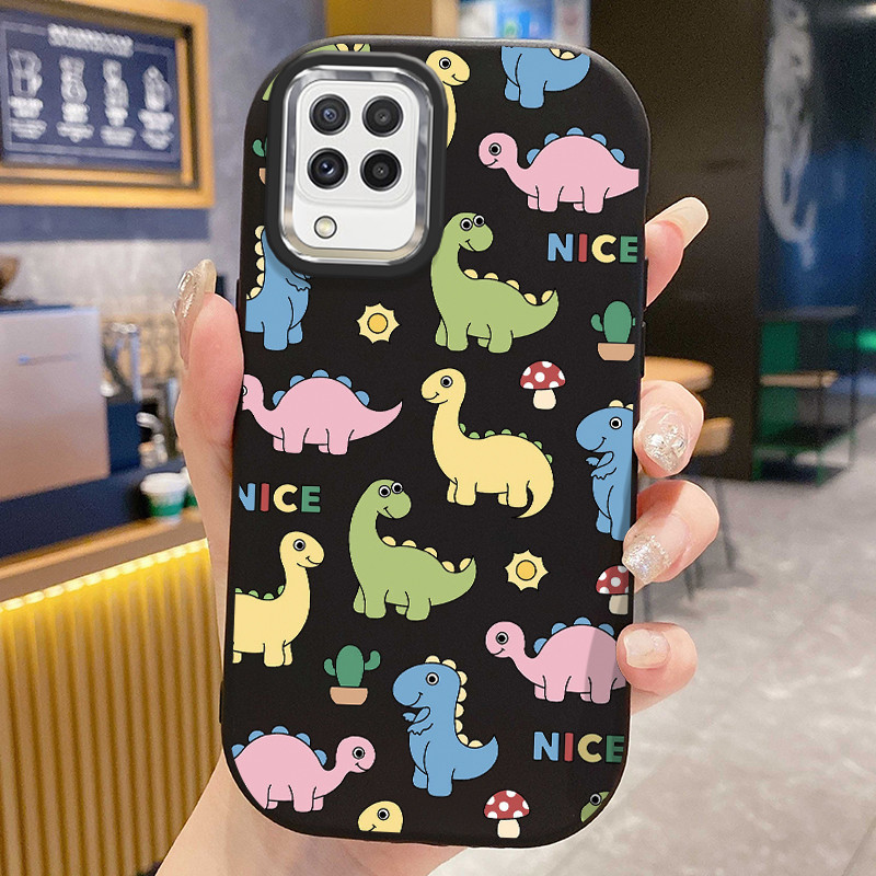 เคส ใช้ได้กับ Samsung A22 M22 M32 เคสไดโนเสาร์น่ารัก