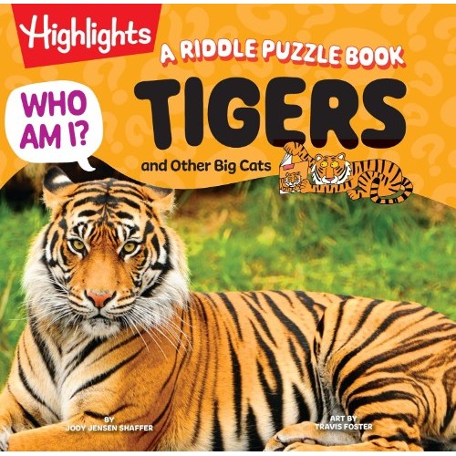 Chulabook|c321|หนังสือ|WHO AM I? TIGERS AND OTHER BIG CATS: A RIDDLE PUZZLE BOOK (HC)