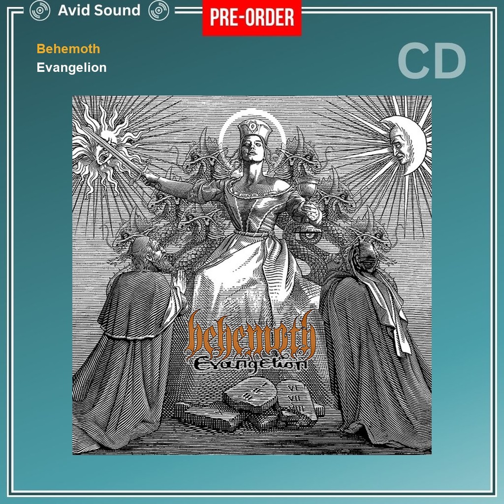 Pre-Order CD แผ่นซีดี Behemoth Evangelion ใหม่ ซีล Behemoth CD