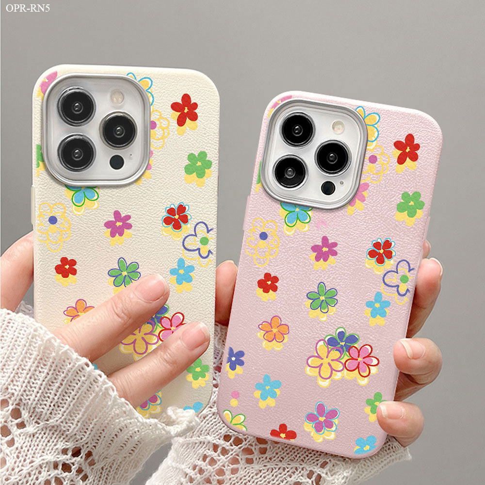 เคส For OPPO Reno 13F 11 10 5 5F 8 7 6 5 8Z 7Z Lite Pro 4G 5G เคสโทรศัพท์ เคสออปโป้ เคสนิ่ม Leather Phone Case PWK