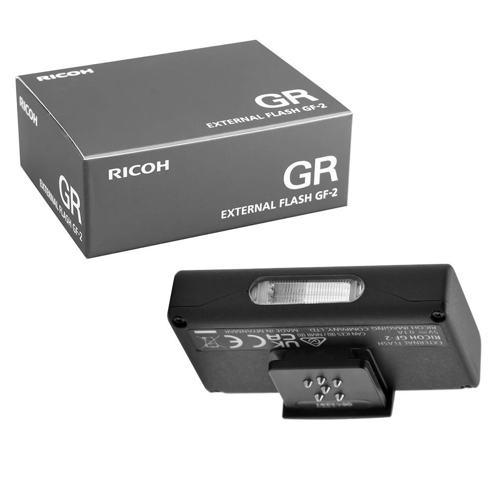 RICOH GF-2 External Flash (Black) for RICOH GR IV / GR III / GR IIIx