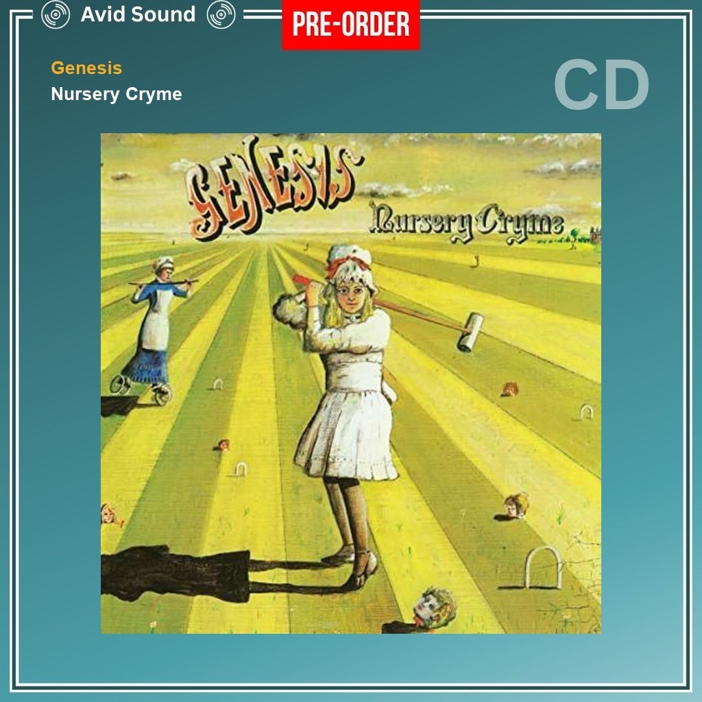 Pre-Order CD แผ่นซีดี Genesis Nursery Cryme ใหม่ ซีล Genesis CD