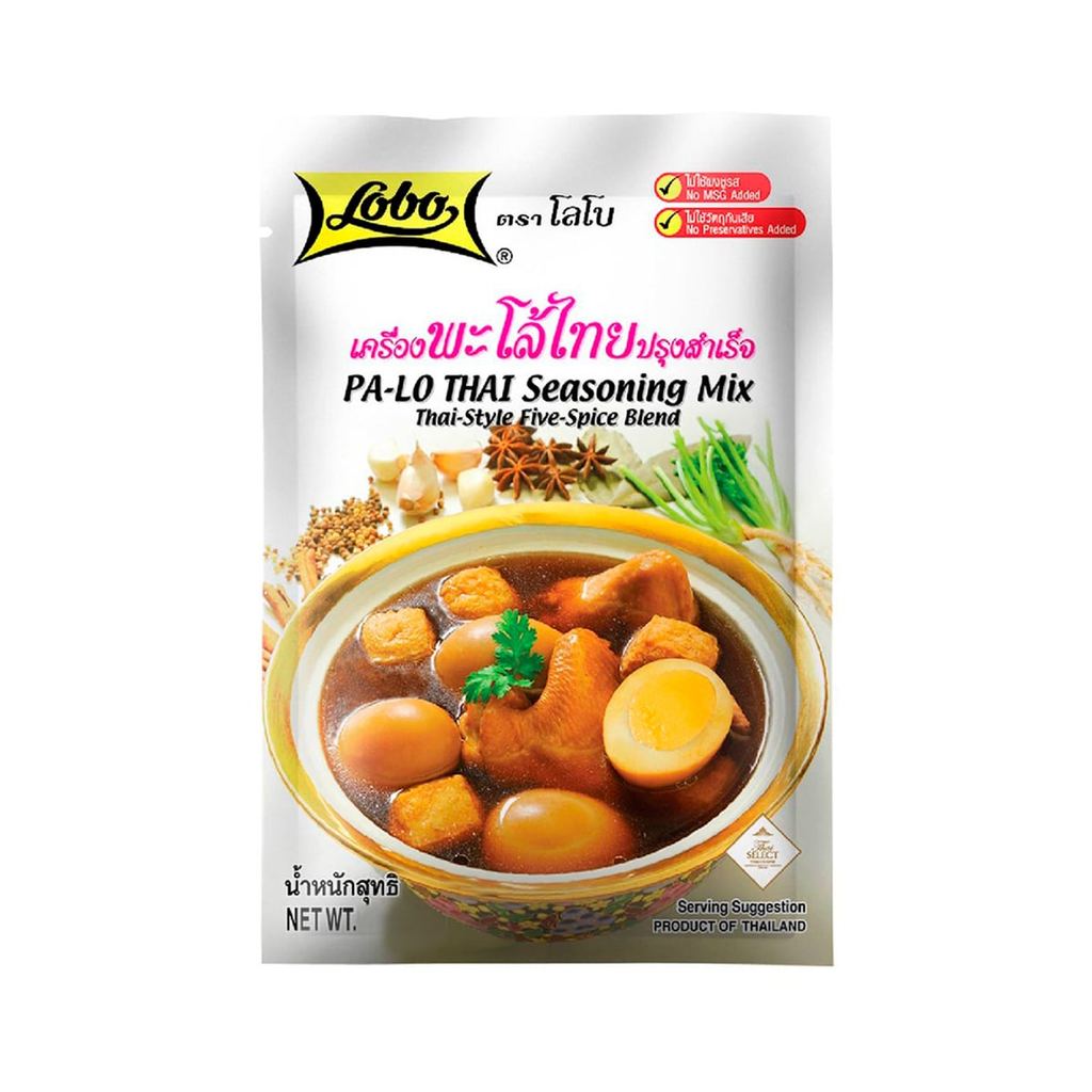 [สินค้าส่งด่วน] โลโบ เครื่องพะโล้ไทยปรุงสำเร็จ 60 ก.