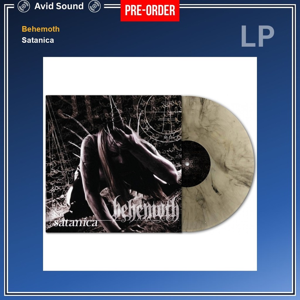 Pre-Order แผ่นเสียง Behemoth Satanica ใหม่ ซีล Behemoth Vinyl LP