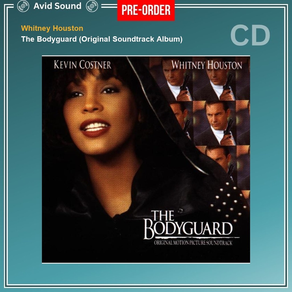 Pre-Order CD แผ่นซีดี Whitney Houston The Bodyguard (Original Soundtrack Album) ใหม่ ซีล Whitney Hou