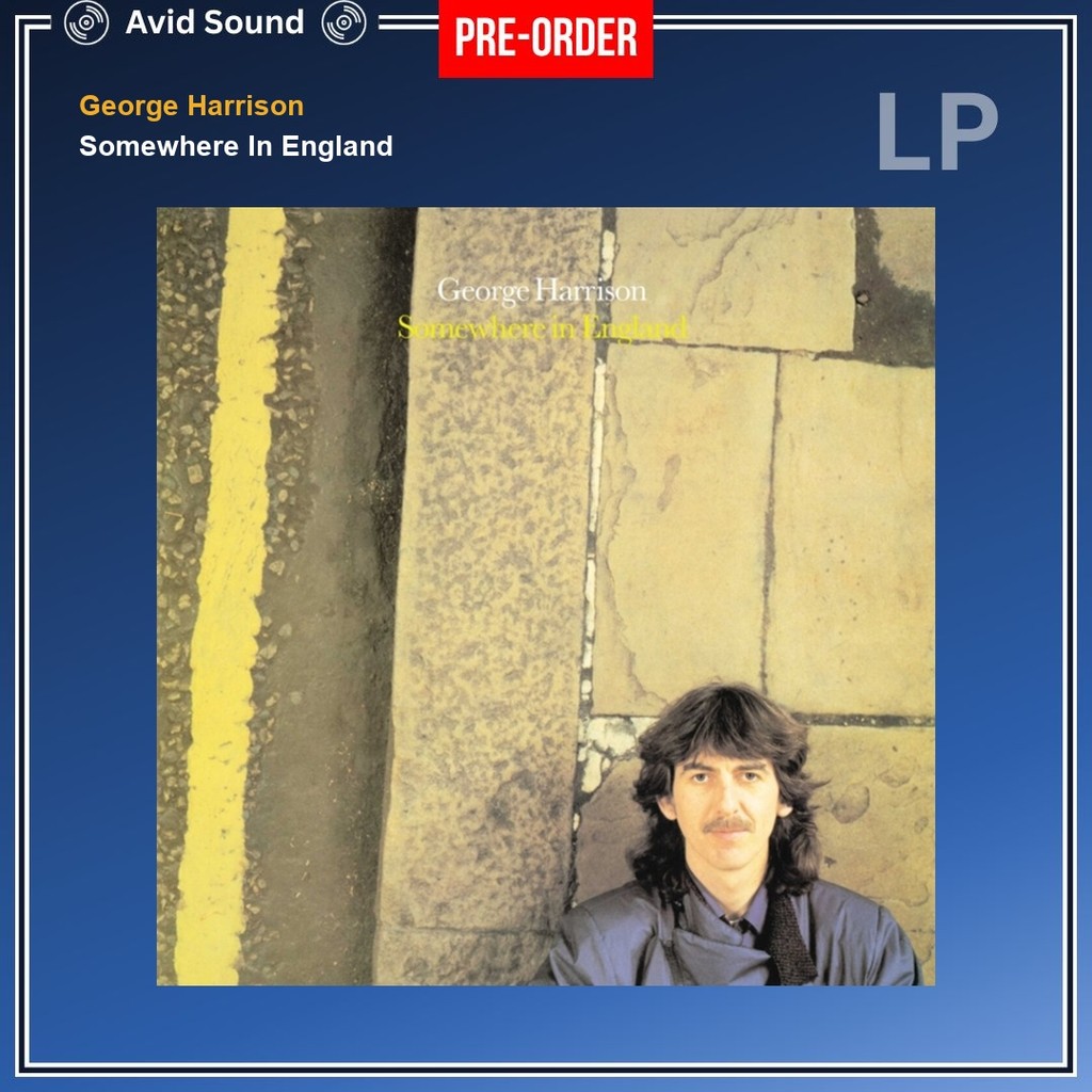 Pre-Order แผ่นเสียง George Harrison Somewhere In England ใหม่ ซีล George Harrison Vinyl LP