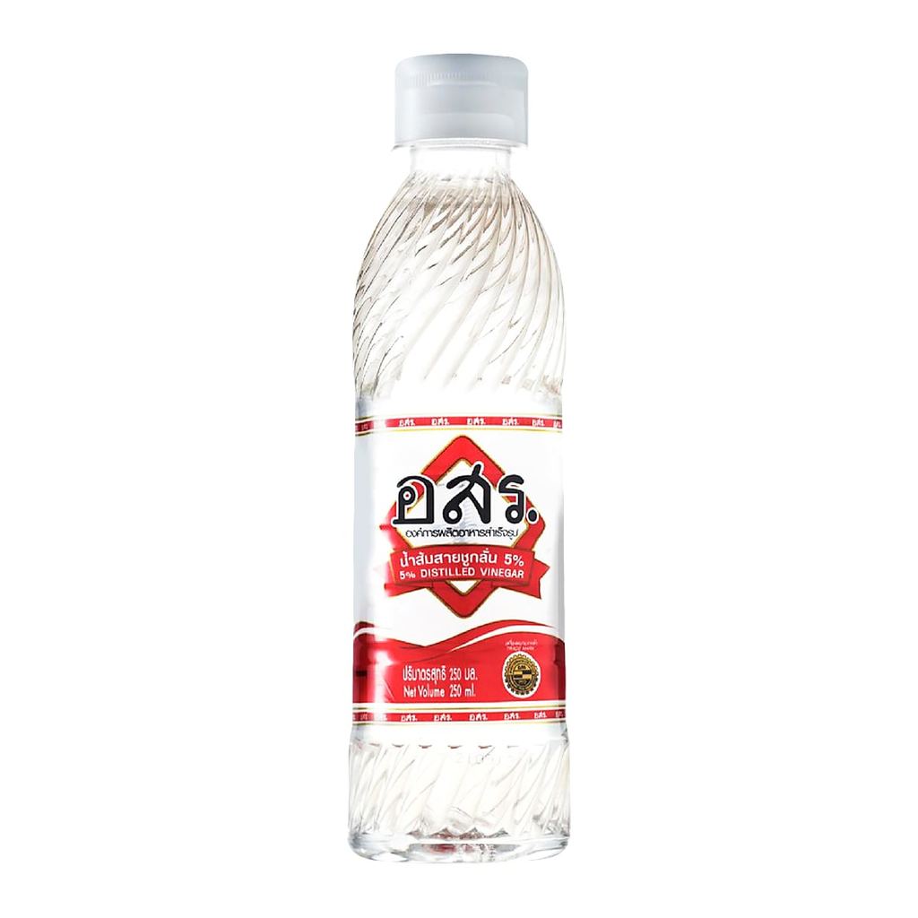 [สินค้าส่งด่วน] อสร. น้ำส้มสายชูกลั่น 5% 250 มล.