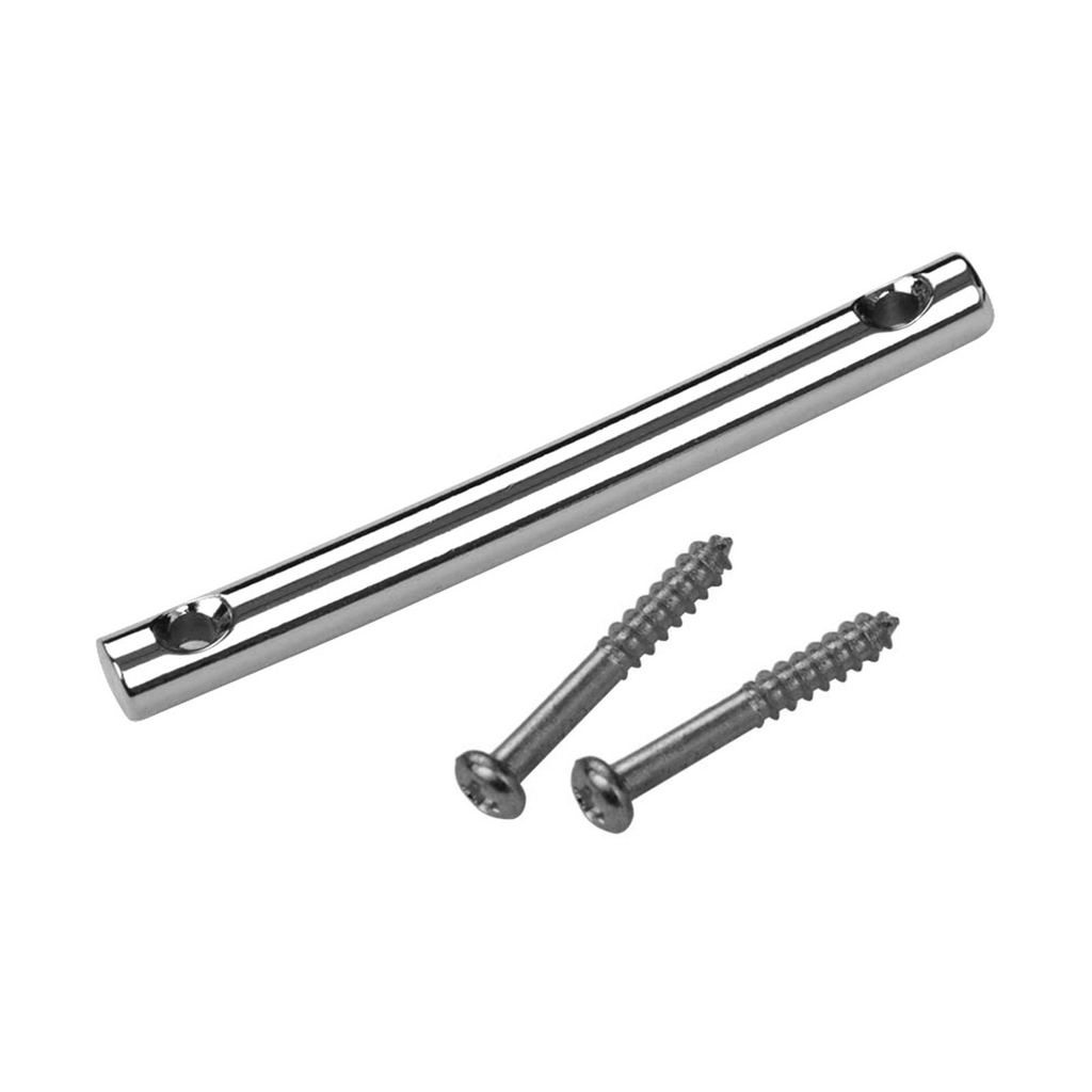 Headstock String Retainer Tension Bar สําหรับกีตาร์ไฟฟ้าเปลี่ยน 52 มม. สีเงิน