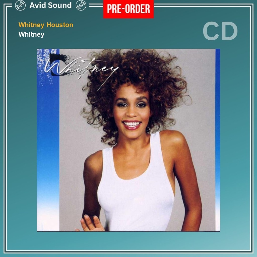 Pre-Order CD แผ่นซีดี Whitney Houston Whitney ใหม่ ซีล Whitney Houston CD