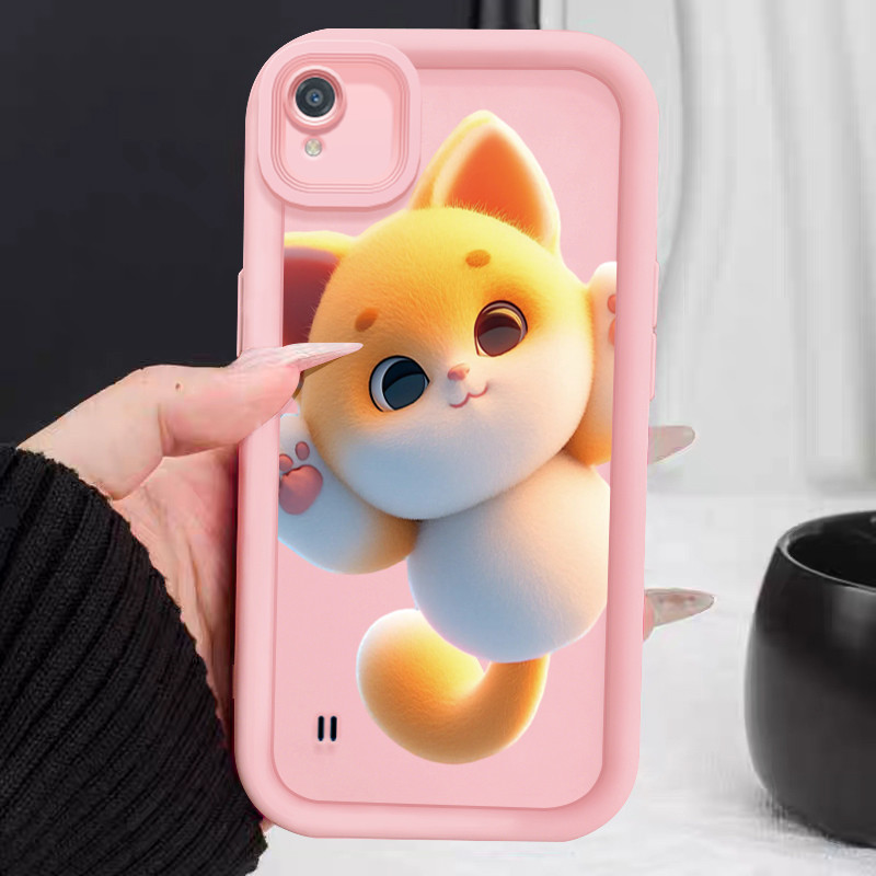 เคสสำหรับ Realme C20 C20A C11 2021 Narzo 50I เคสโทรศัพท์สัตว์น่ารักซิลิโคนซอฟต์เชลล์ครบวงจรกันกระแทก
