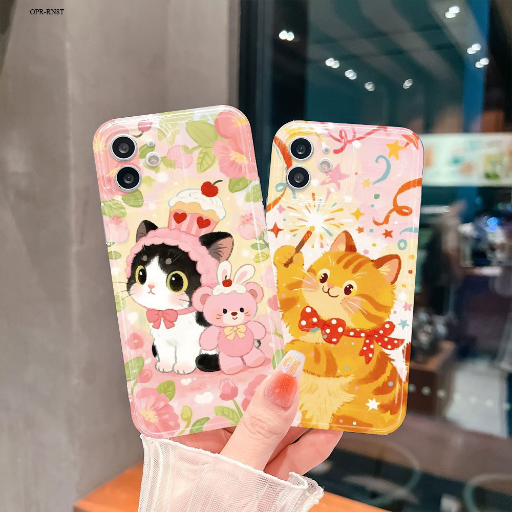 เคส For OPPO Reno 14 14F 13 13F 12 11 11F 10 8T Pro 4G 5G เคสโทรศัพท์ เคสออปโป้ เคสนุ่ม TPU Silicone Phone Case TK