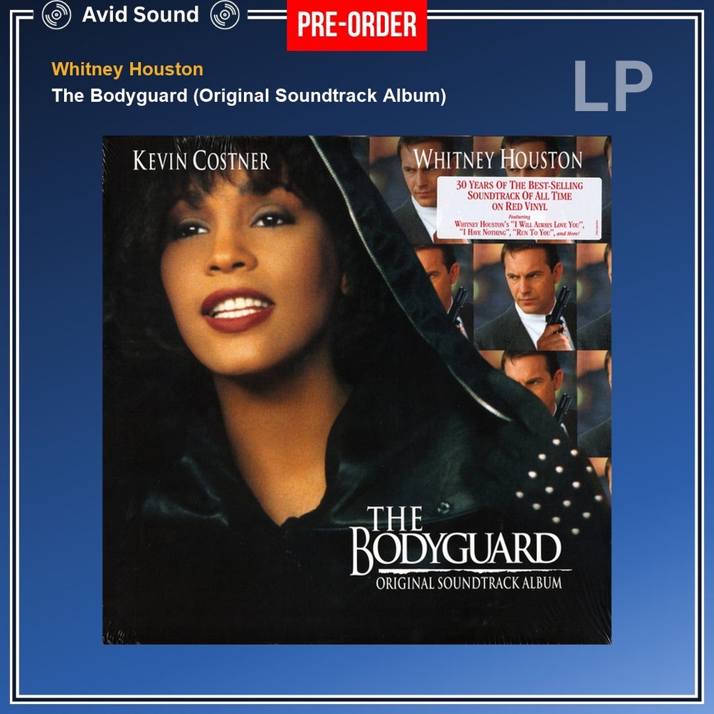 Pre-Order แผ่นเสียง Whitney Houston The Bodyguard (Original Soundtrack Album) ใหม่ ซีล Whitney Houst