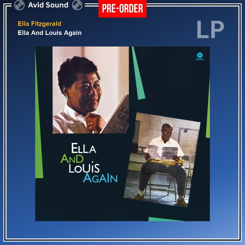 Pre-Order แผ่นเสียง Ella Fitzgerald Ella And Louis Again ใหม่ ซีล Ella Fitzgerald Vinyl LP