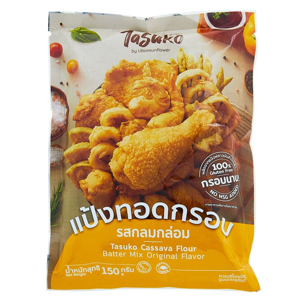 [สินค้าส่งด่วน] ทาสุโกะ แป้งทอดกรอบ รสกลมกล่อม 150 ก.