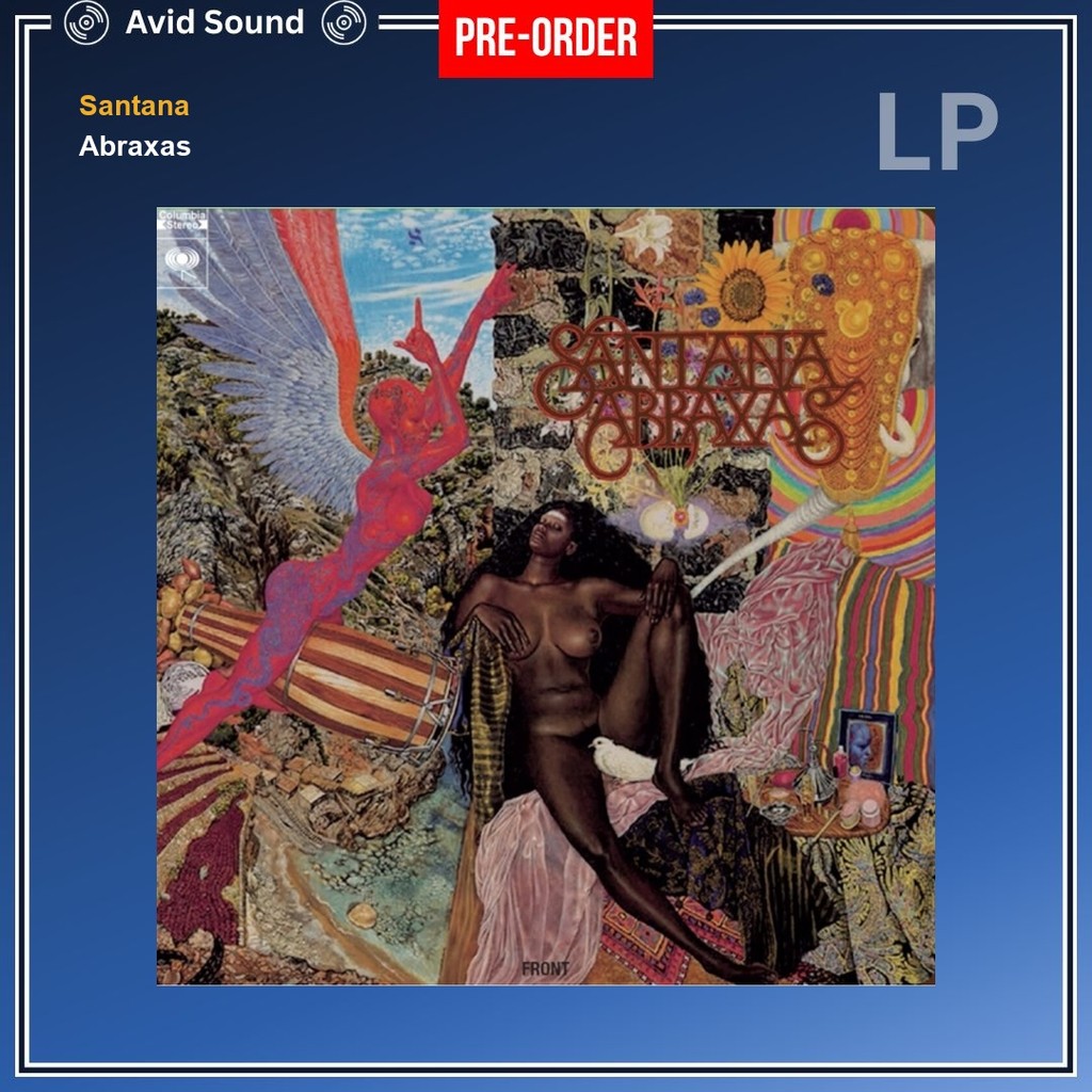 Pre-Order แผ่นเสียง Santana Abraxas ใหม่ ซีล Santana Vinyl LP