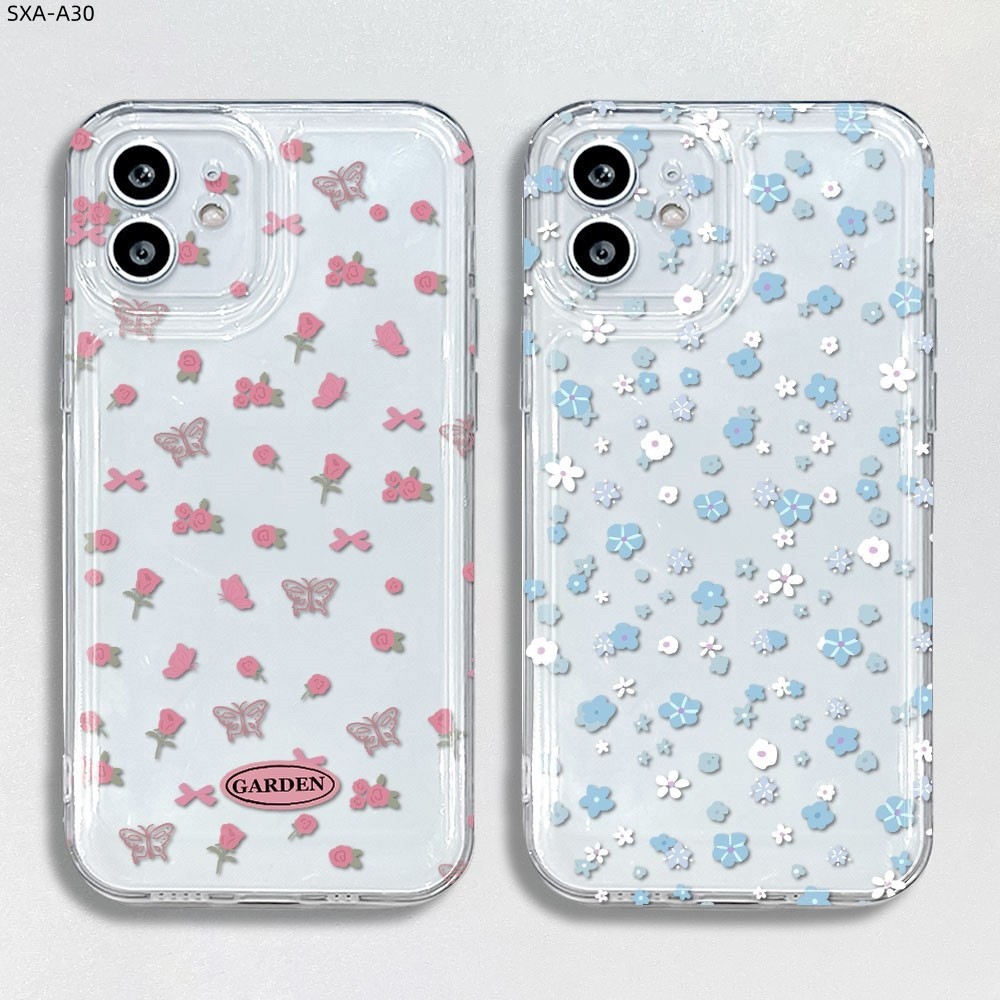 โปร่งใส เคส For Samsung Galaxy A73 A71 A56 A55 A54 A53 A52 A52S A51 A50 A50S A31 A30 A30S 4G 5G Phone Case เคสซัมซุง TKK