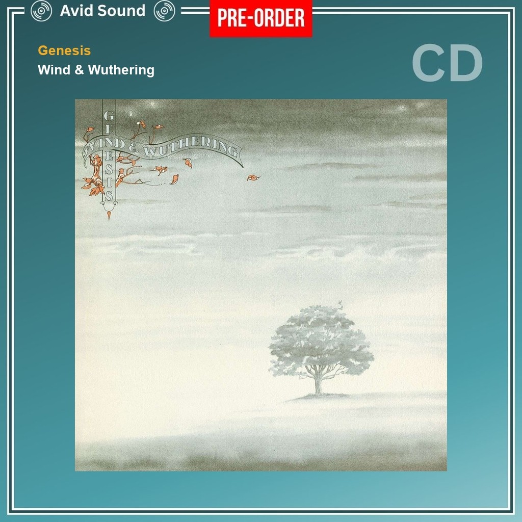 Pre-Order CD แผ่นซีดี Genesis Wind & Wuthering ใหม่ ซีล Genesis CD