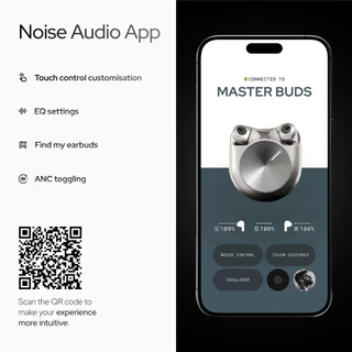 Noise Master Buds - หูฟังบลูทูธ True Wireless Sound By Bose ตัดเสียงรบกวน ANC แบต 44 ชม. | กันน้ำ IPX5 | Bluetooth 5.3